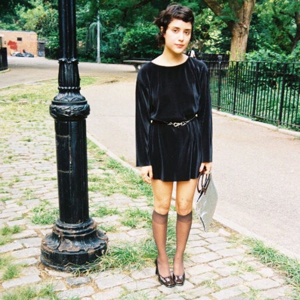 Vintage Pleated Dress